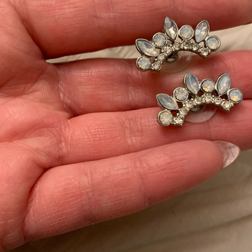 Pretty clear earrings